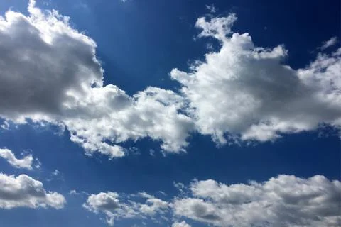 Clouds, sky blue background. cloud blue sky. Stock-Fotos