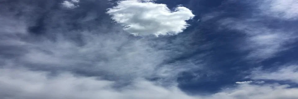 Clouds, sky blue background. cloud blue sky. Stock Photos