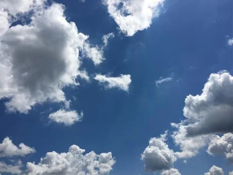 Clouds, sky blue background. cloud blue sky. Stock-Fotos