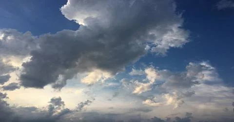 Clouds, sky blue background. cloud blue sky Beautiful blue sky with clouds... Foto stock