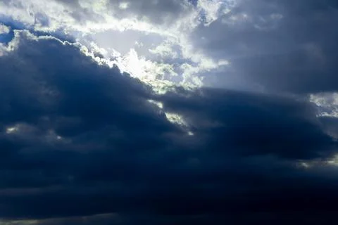 Clouds in the sky, blue sky with clouds Stock Photos