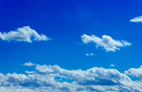 Clouds in the sky, blue sky with clouds Stock Photos