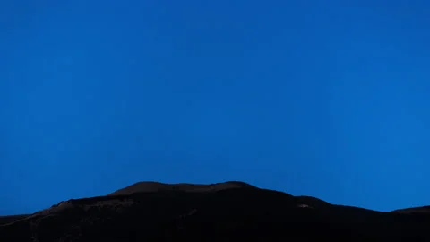 Clouds in the sky - Campodonico - Marche - Italy - Sunrise time lapse - 8K Stock Footage 201530748