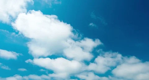 Clouds in the sky, clear sky Stock Footage 77326535