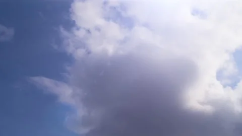 Clouds in the sky close-up. timelapse Stock Footage 201169874