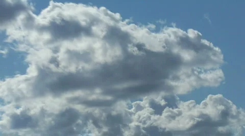 Clouds in the sky Stock Footage 445915