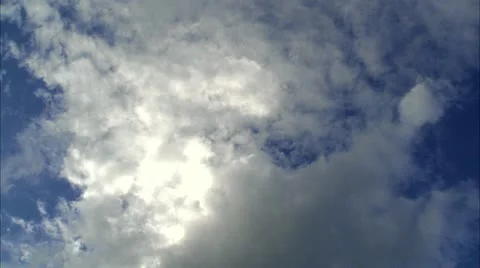 Clouds in the sky Video stock 11288213