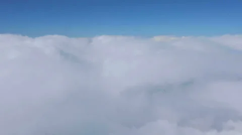 Clouds in the sky Stock Footage 37711708