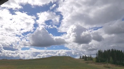 Clouds in the sky Stock Footage 81014514