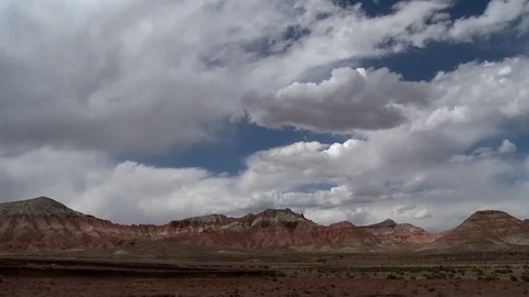 Clouds in the sky Stock Footage 81417016