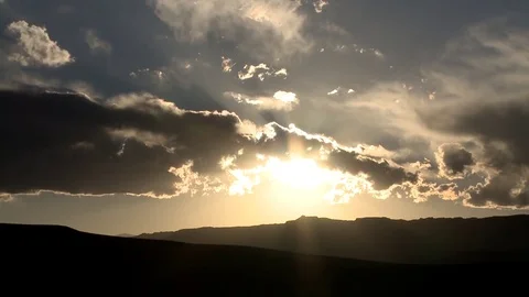 Clouds in the sky Video stock 81417040