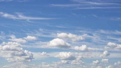 Clouds in the sky Stock Footage 98261390