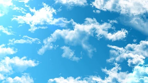 Clouds in the sky Stock Footage 99499577