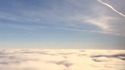 Clouds in the sky Video stock 128984220