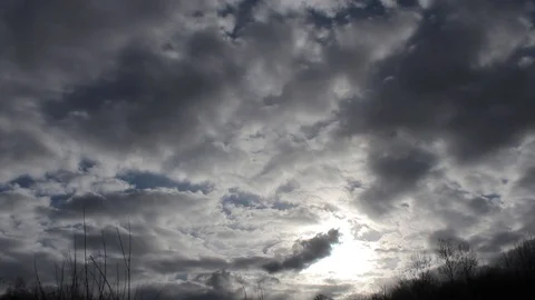 Clouds in the sky Stock Footage 129580029