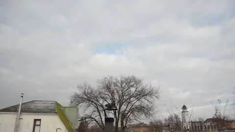 Clouds in the sky Stock-Footage 143753814