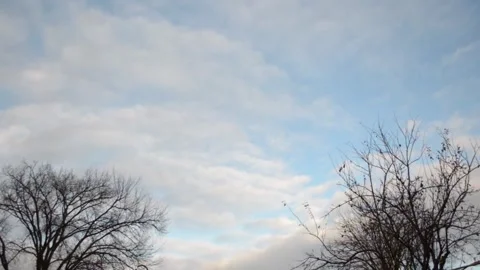 Clouds in the sky Stock-Footage 143818957