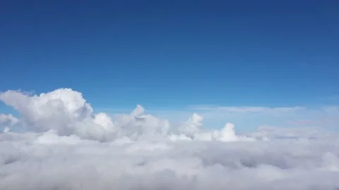 Clouds in the sky Video stock 143898628