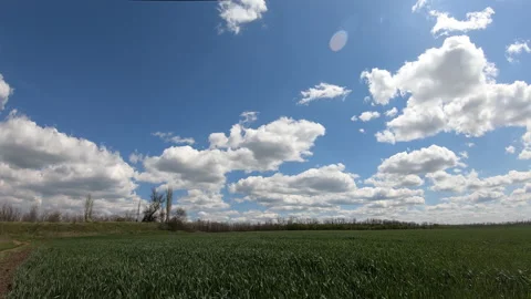 Clouds in the sky. Stock Footage 154422461