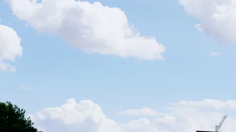 Clouds In The Sky Stock Footage 221877013