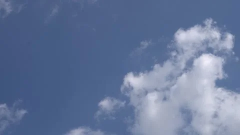 Clouds in the sky Stock Footage 255811743