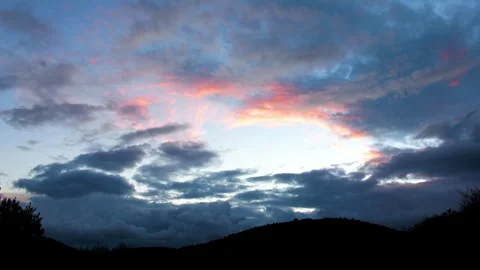 Clouds in the sky Stock Footage 295041317