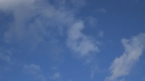 Clouds in the sky, footage, background Video stock 295960903