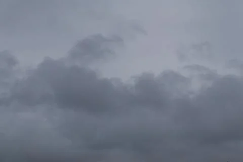 Clouds in the sky - gray cloudy sky Stock Photos