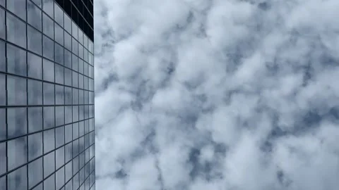 Clouds in the sky from Istanbul time-lapse Stock Footage 171366632