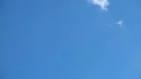 Clouds in the sky. Light clouds against the blue sky. White clouds in the sky Video stock 196696349