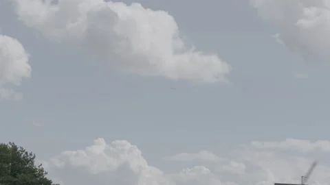 Clouds In The Sky - No LUT Version Stock Footage 221877057