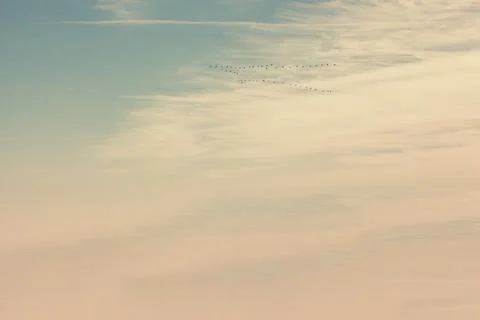Clouds in Sky Overlay Stock Photos