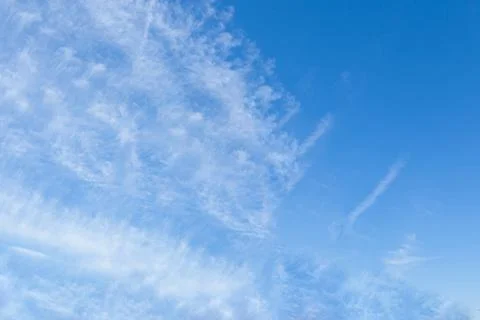 Clouds in Sky Overlay Foto stock