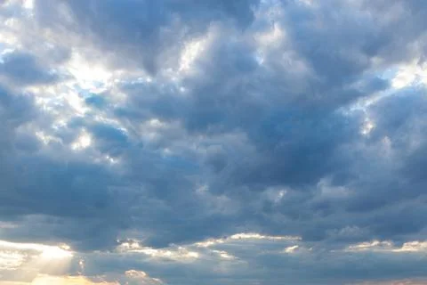 Clouds in Sky Overlay Stock Photos