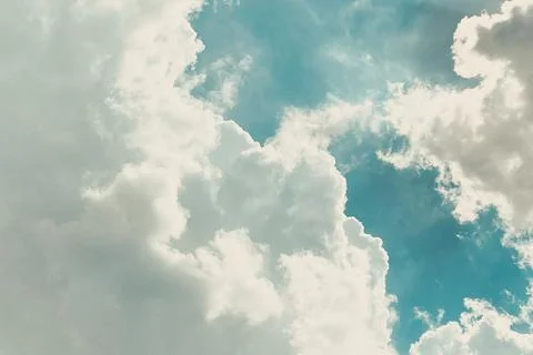 Clouds in Sky Overlay Stock Photos