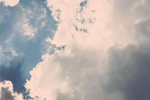 Clouds in Sky Overlay Stock Photos
