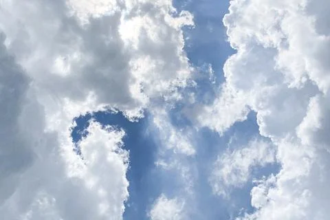 Clouds in Sky Overlay Stock Photos