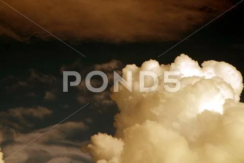 Clouds in the sky Stock Photos