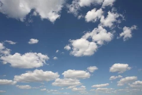 Clouds on sky Stock Photos