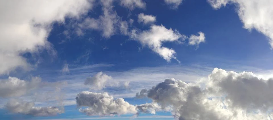 Clouds in the sky Stock Photos