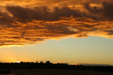 Clouds in the sky Stock Photos