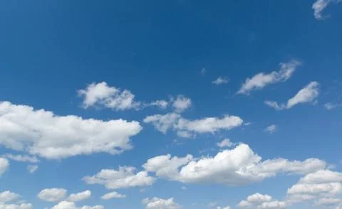 Clouds in the sky Stock Photos