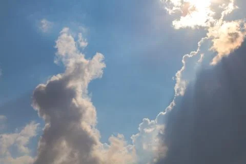 Clouds on sky Foto stock