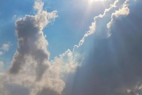 Clouds on sky Stock Photos