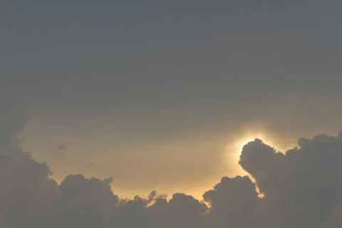 Clouds on sky Foto stock