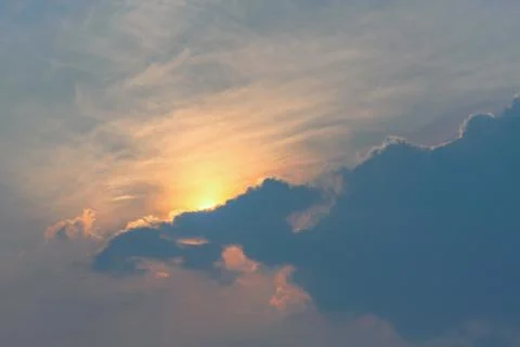 Clouds on sky Stock Photos