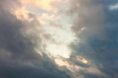 Clouds on sky Foto stock