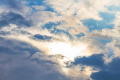 Clouds on sky Stock Photos