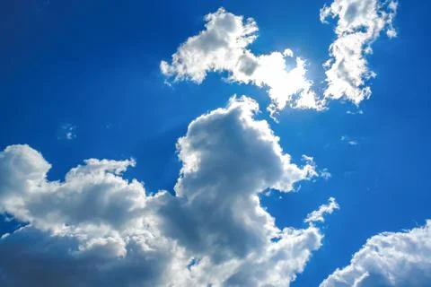 Clouds on sky Stock Photos