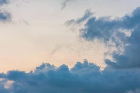 Clouds on sky Foto stock